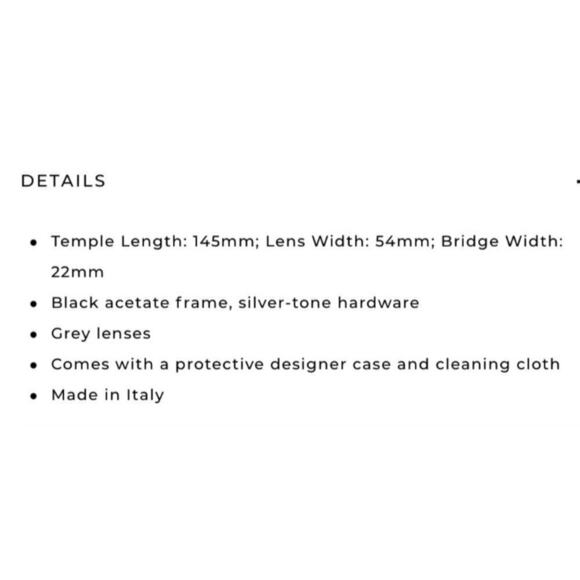 Saint Laurent Grace Core Sunglasses Black - Picture 12 of 12